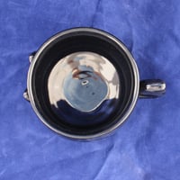 Image 4 of Seconds Discount Silly Kitty Mug - Orange Eyed Black Cat - not dishwasher safe