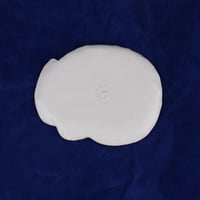 Image 2 of Seconds Discount Sleepy Kitty Small Dish - White