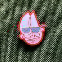 Image 1 of Ape Shit (red) - enamel pin