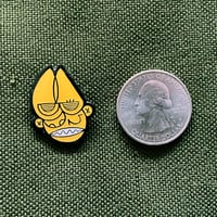 Image 2 of Ape Shit (yellow) - enamel pin