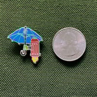 Image 2 of Downpour - enamel pin