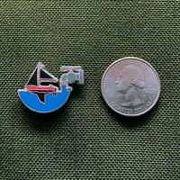Image 2 of Flood - enamel pin