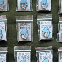 Image 3 of Triclops - enamel pin