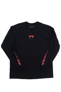 MARLBORO LS TEE <BR> TAR BLACK Image of MARLBORO LS TEE <BR> TAR BLACK