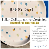 Image 1 of Taller Collage sobre Cerámica - Domingo 27 de abril, 11:00