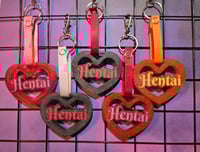 Image 1 of Hentai Heart Keychain