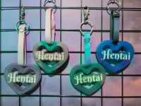 Image 2 of Hentai Heart Keychain