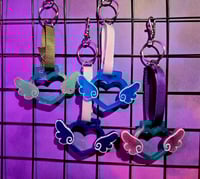 Image 1 of Wing Heart Keychain 