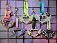 Image 2 of Wing Heart Keychain 