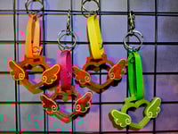 Image 3 of Wing Heart Keychain 