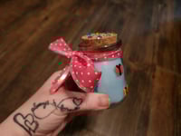 Image 1 of Handmade Sky Breeze Scented Butterfly Candle