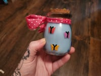 Image 2 of Handmade Sky Breeze Scented Butterfly Candle