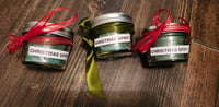 Handmade Green Candle, Christmas Spirit scented