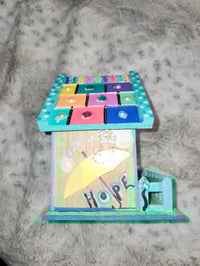 Image 4 of Handpainted Decorative Birdhouse 