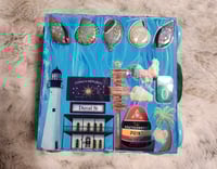 Image 4 of Handmade Decorated and Painted Key West Themed Picture Frame Clasped Box