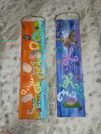 Image 1 of Handmade, Handpainted Hanging/Wall Decor