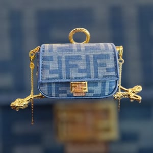 Image of FF Denim crossbody 