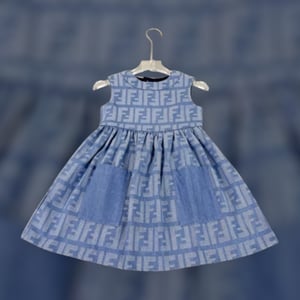 Image of FF Denim Dress