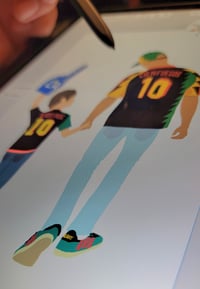 Image 4 of LA Galaxy Art Print 