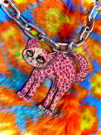 Image 5 of Pink Squeak Kittie Chain