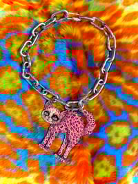 Image 1 of Pink Squeak Kittie Chain