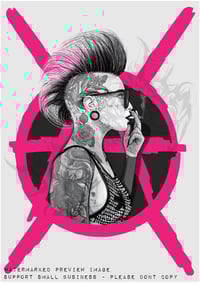 Image 1 of Punk At First Sight (Casey) Art Print