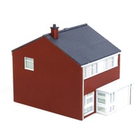 Image 2 of Gaugemaster OO Gauge Fordhampton 1960s Threee Bedroom House Kit - Unassembled