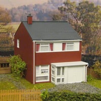 Image 1 of Gaugemaster OO Gauge Fordhampton 1960s Threee Bedroom House Kit - Unassembled