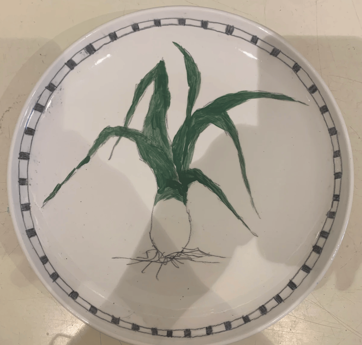 Handmade Ceramic Serving Platter - Image 1 of 1