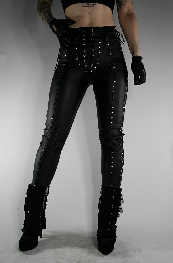 Image of LEATHERGIRL PANTS