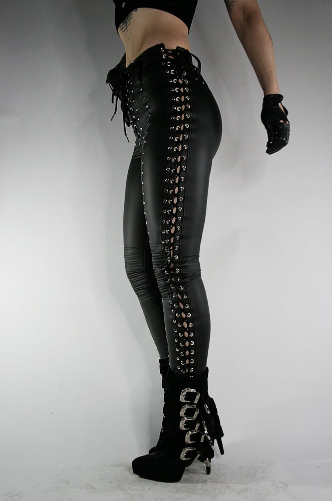 Image of LEATHERGIRL PANTS