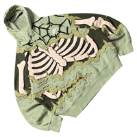 Image 1 of Olive spiderweb ( XL )