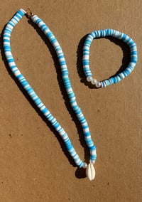 ocean shells necklace set!!🫶🌊🐚