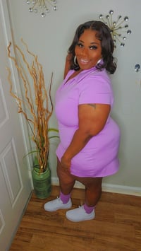 Image 2 of Spring Fling Tennis Dress (Lilac)
