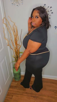 Image 2 of Bow-Tied Up In Style Set (Black)