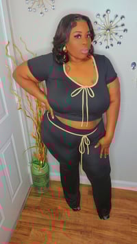 Image 3 of Bow-Tied Up In Style Set (Black)
