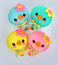 Image 2 of Handmade Felt Easter Chick