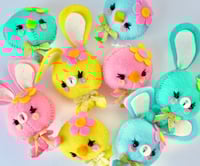 Image 4 of Handmade Felt Easter Bunny