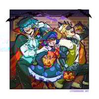 Halloween trio 