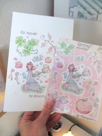 Image 3 of its never too late to bloom print