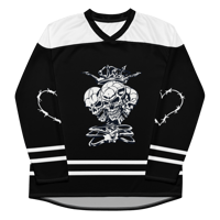Image 1 of Reverse harem Recycled hockey fan jersey