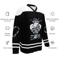 Image 3 of Reverse harem Recycled hockey fan jersey