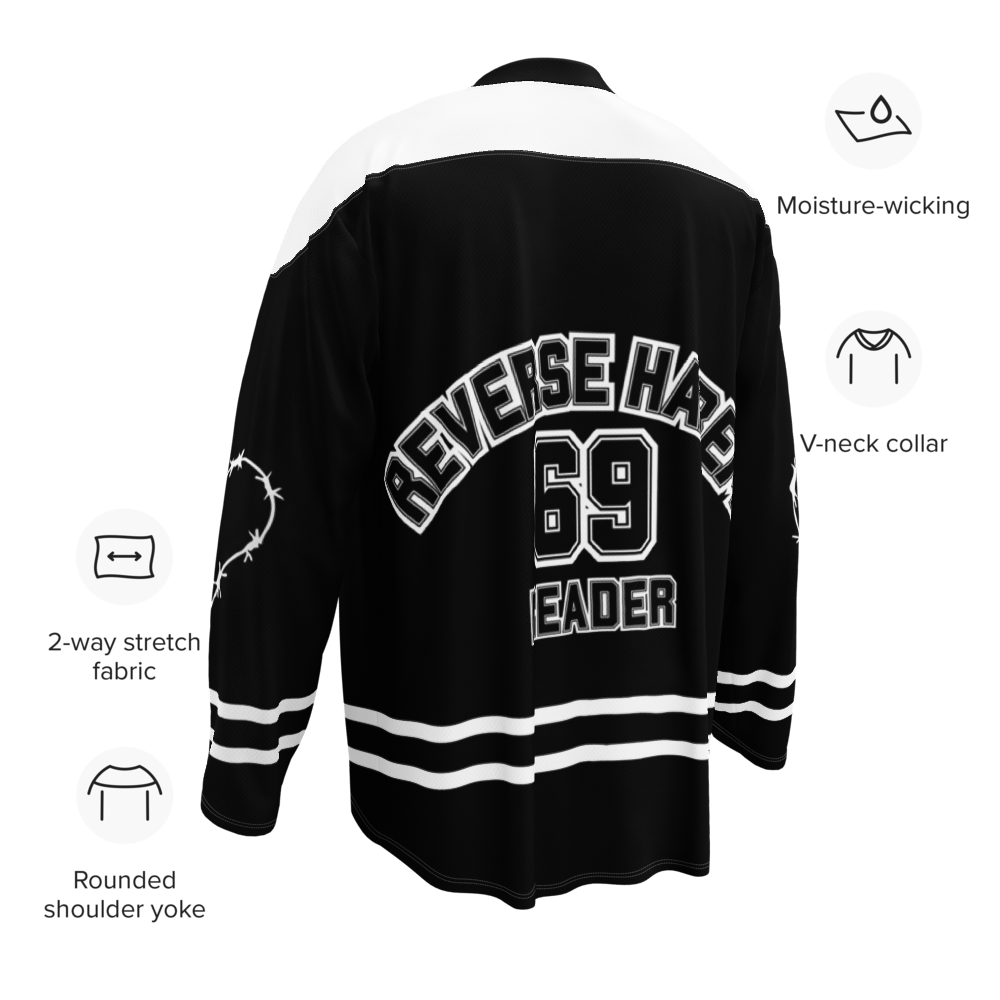 Image of Reverse harem Recycled hockey fan jersey