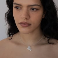Image 2 of Rosette Chain Necklace