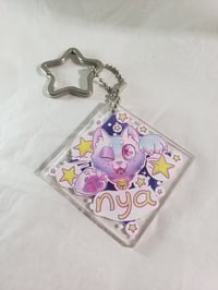 Image 4 of Nya Cat Acrylic Charm