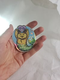 Image 2 of Mermaid Cat Sticker