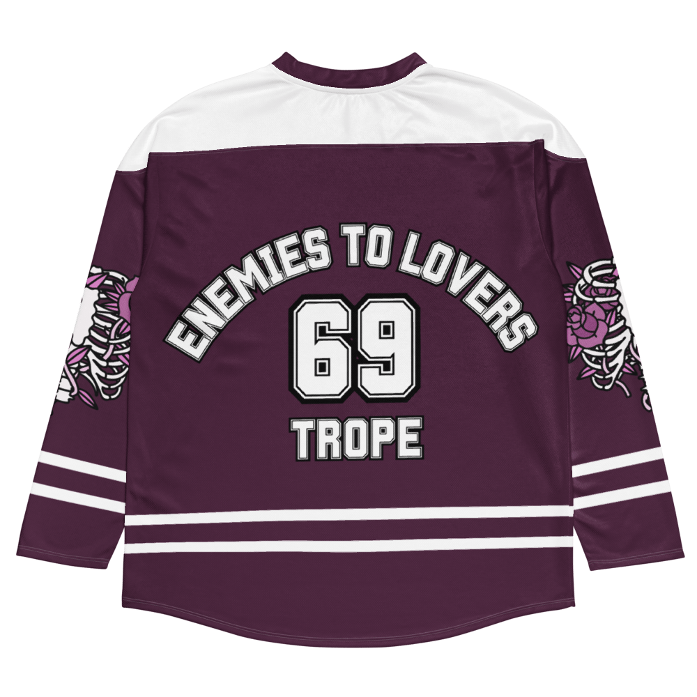 Image of Enemies to lovers snake Recycled hockey fan jersey