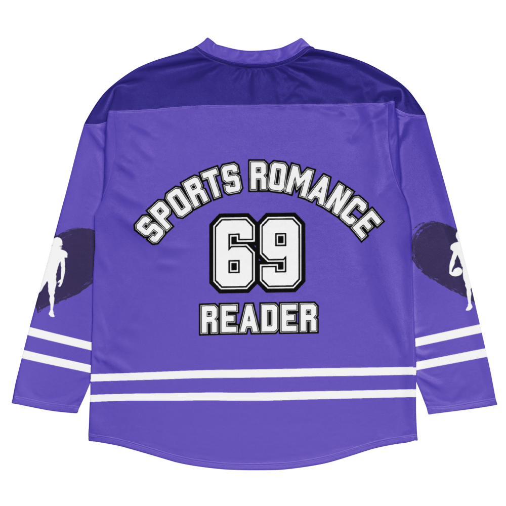 Image of Sports romance Recycled hockey fan jersey 