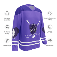 Image 3 of Sports romance Recycled hockey fan jersey 
