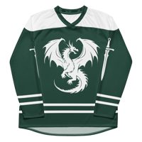 Image 1 of Fantasy reader Recycled hockey fan jersey fantasy 